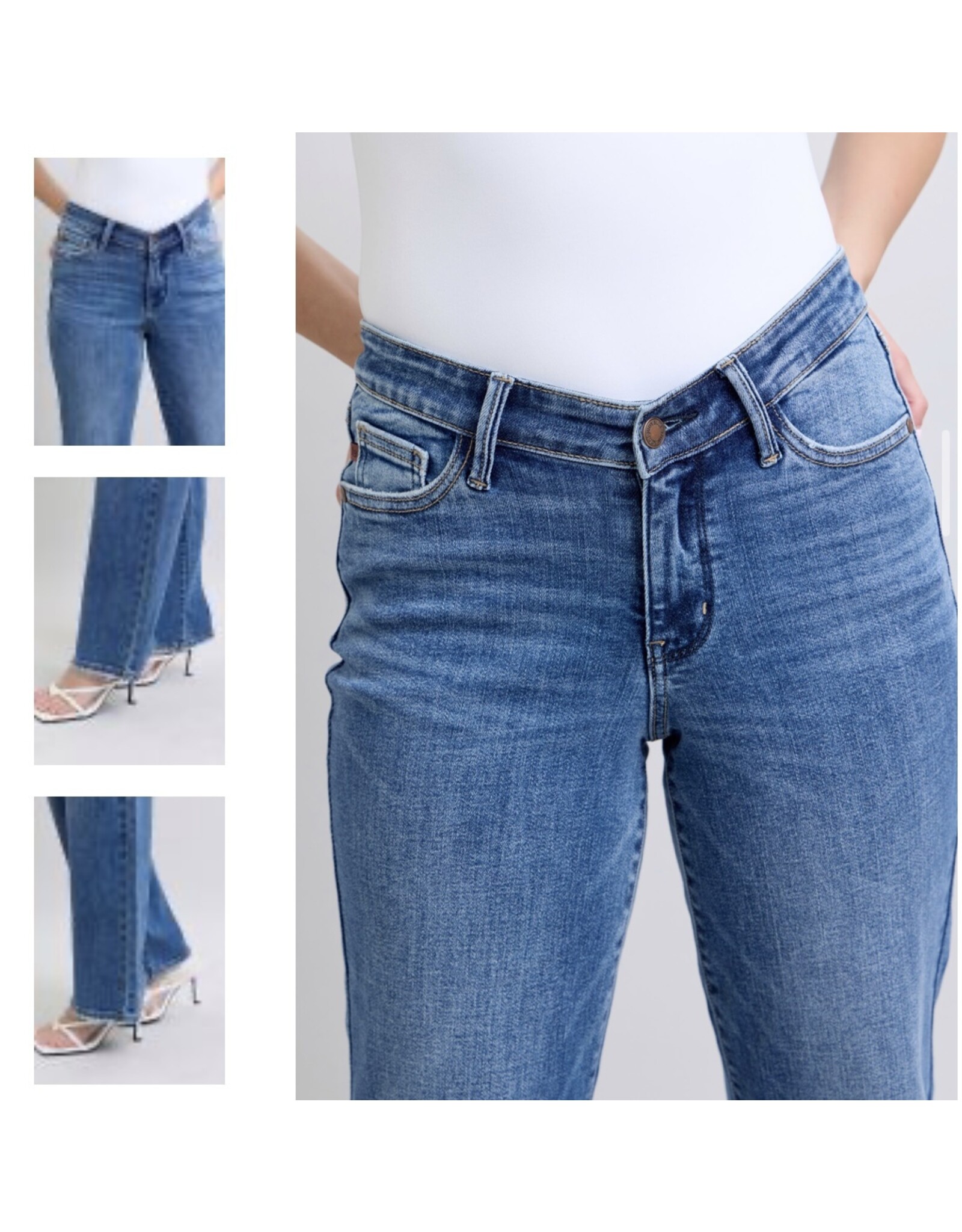 Judy Blue Judy Blue HW V Vintage Wash Straight