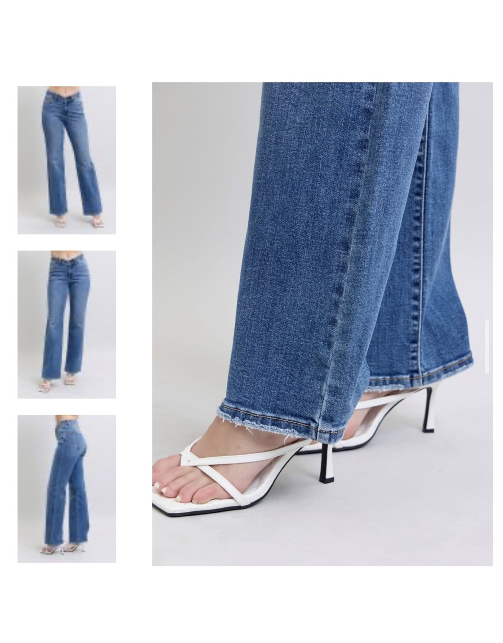 Judy Blue Judy Blue HW V Vintage Wash Straight