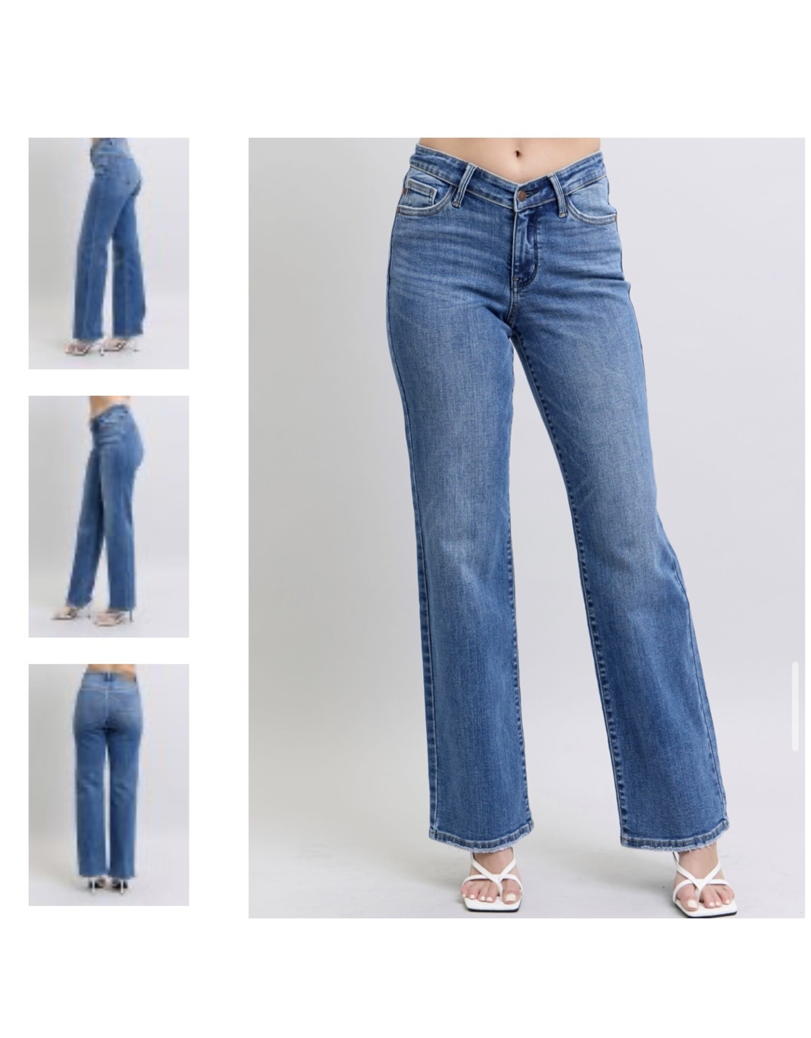 Judy Blue Judy Blue HW V Vintage Wash Straight