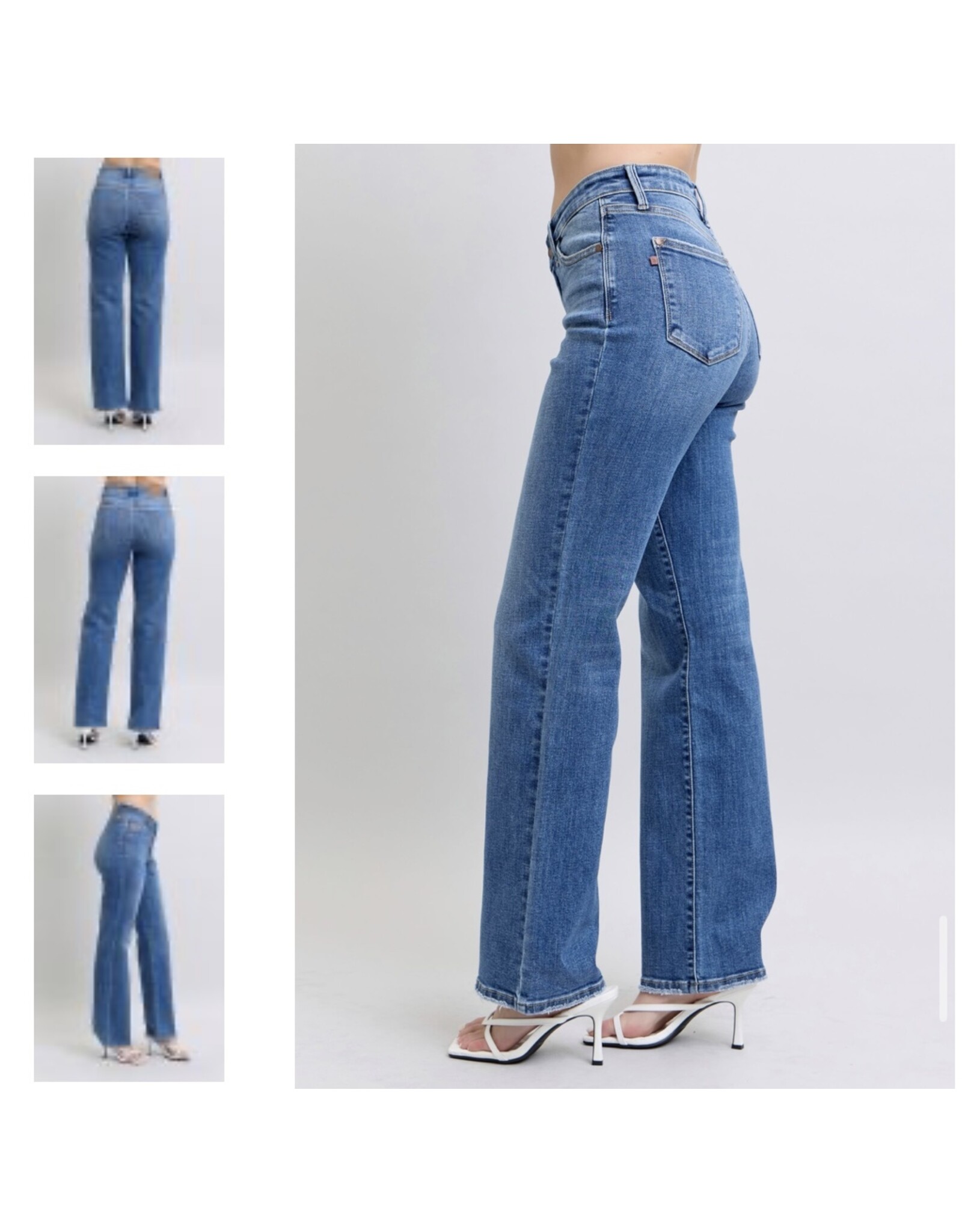 Judy Blue Judy Blue HW V Vintage Wash Straight