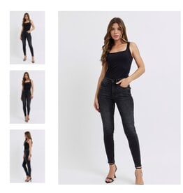 Judy Blue Judy Blue MR Tummy Control Skinny Black