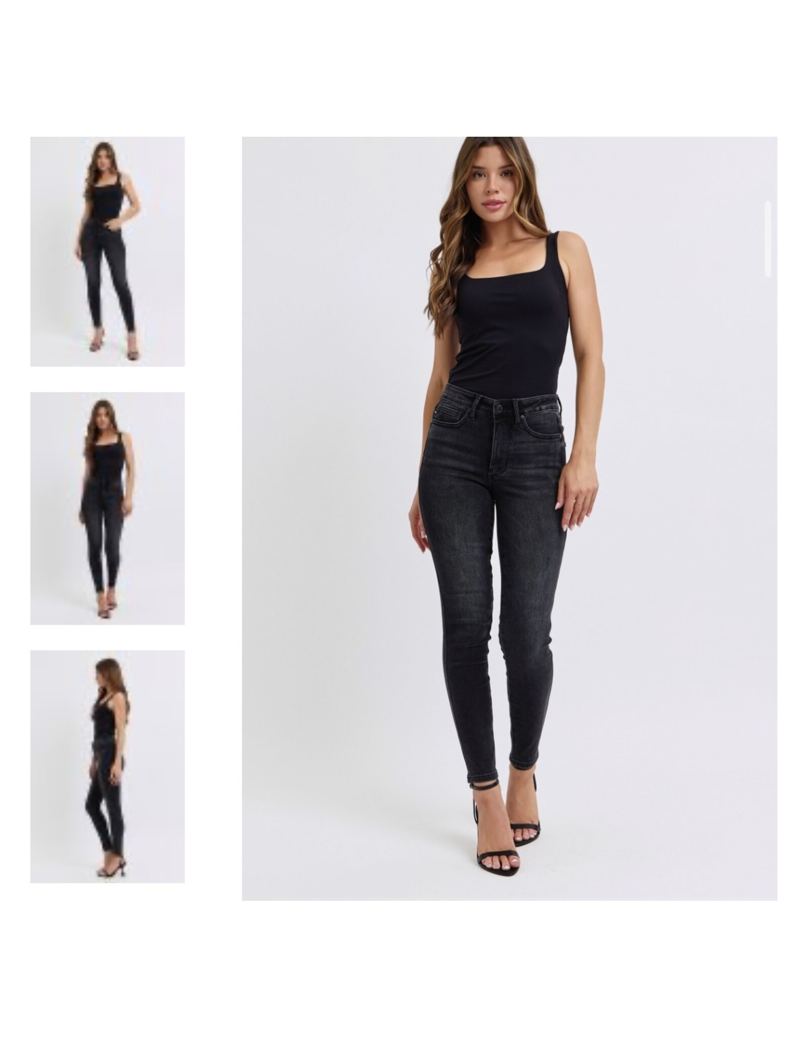 Judy Blue Judy Blue MR Tummy Control Skinny Black