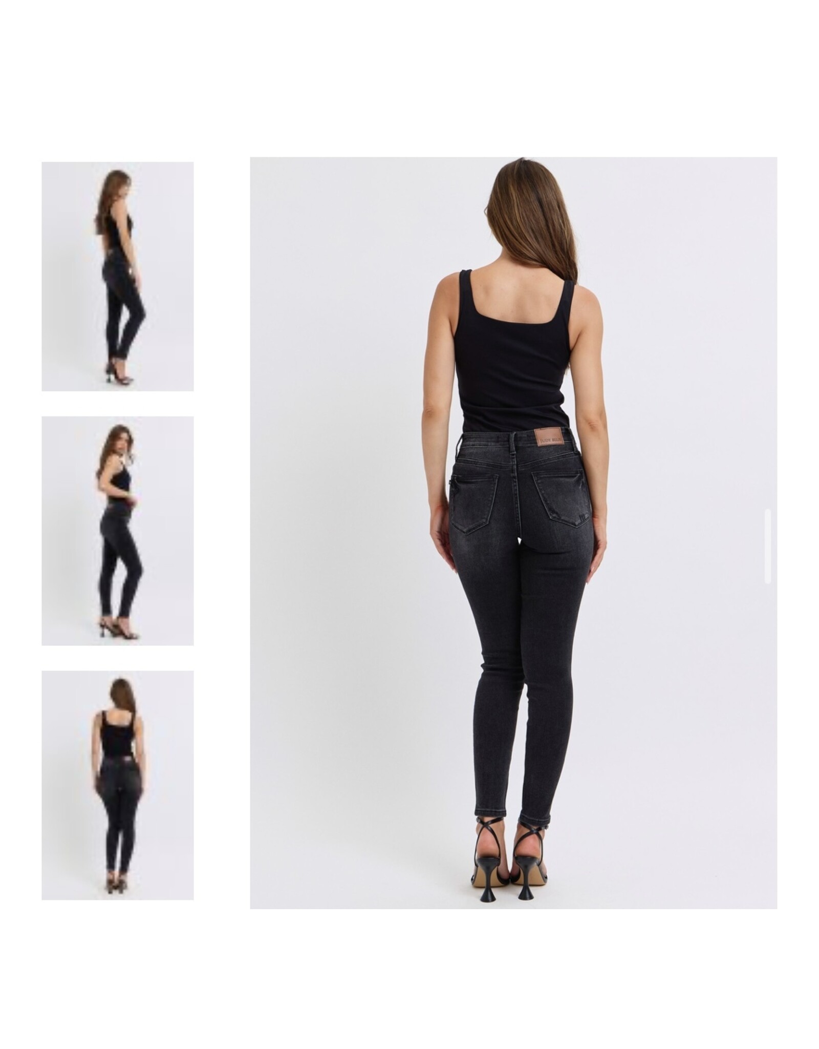 Judy Blue Judy Blue MR Tummy Control Skinny Black