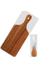 Charcuterie board & knife (individual)