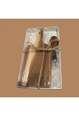 Charcuterie board & knife (individual)