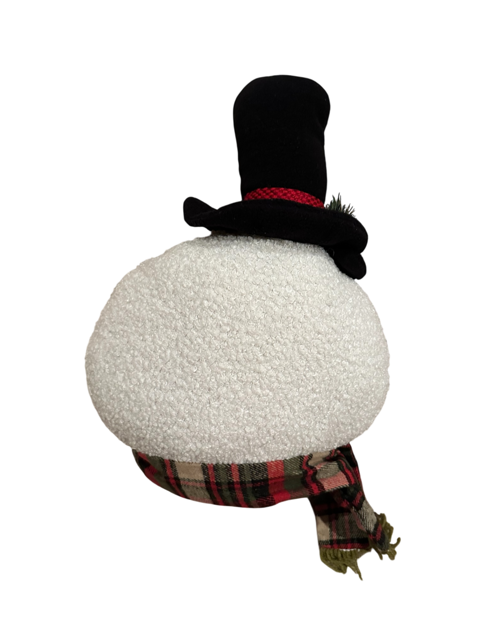 LATA Adorable stuffed snowman w/ top hat