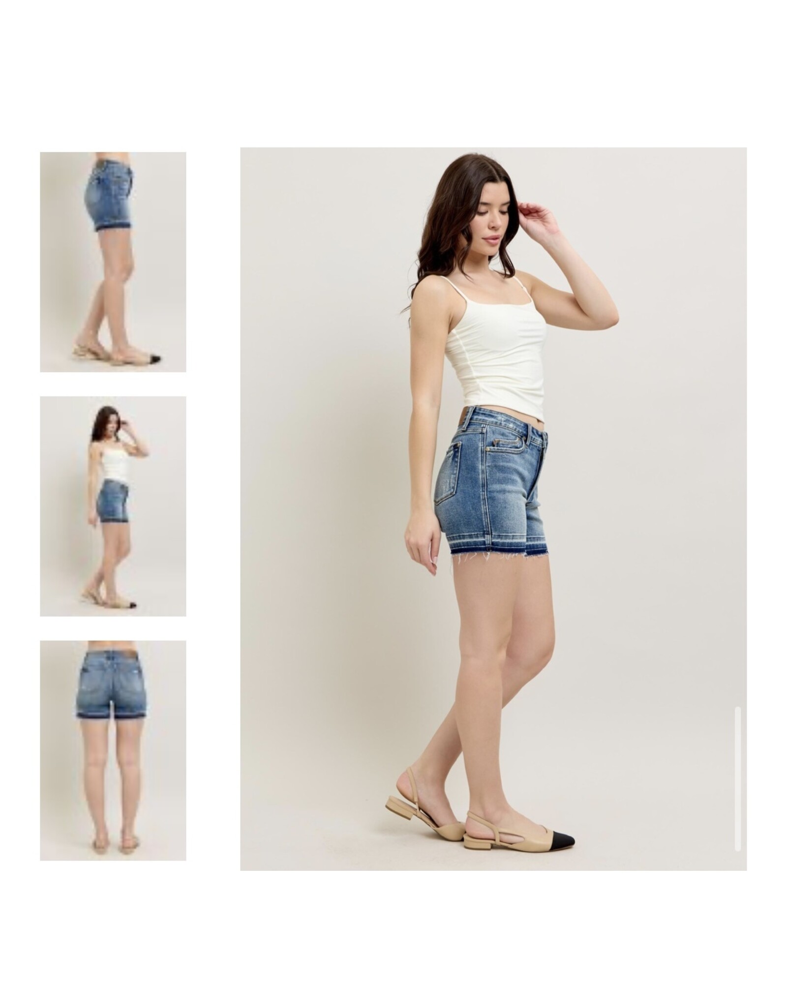 Judy Blue Judy Blue MR Release Hem Shorts