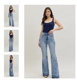 Judy Blue Judy Blue HW Tummy Control Release Hem Flare