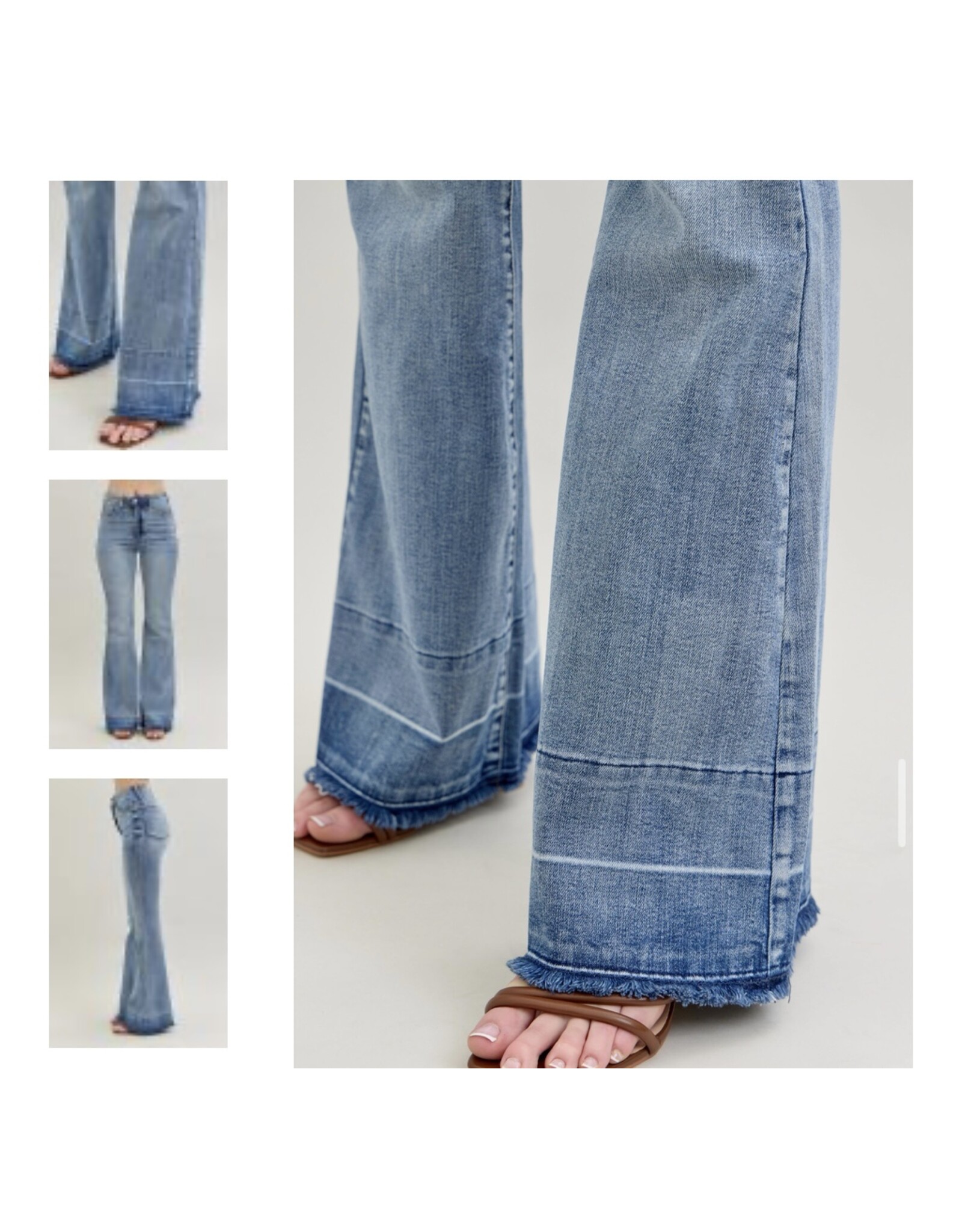 Judy Blue Judy Blue HW Tummy Control Release Hem Flare