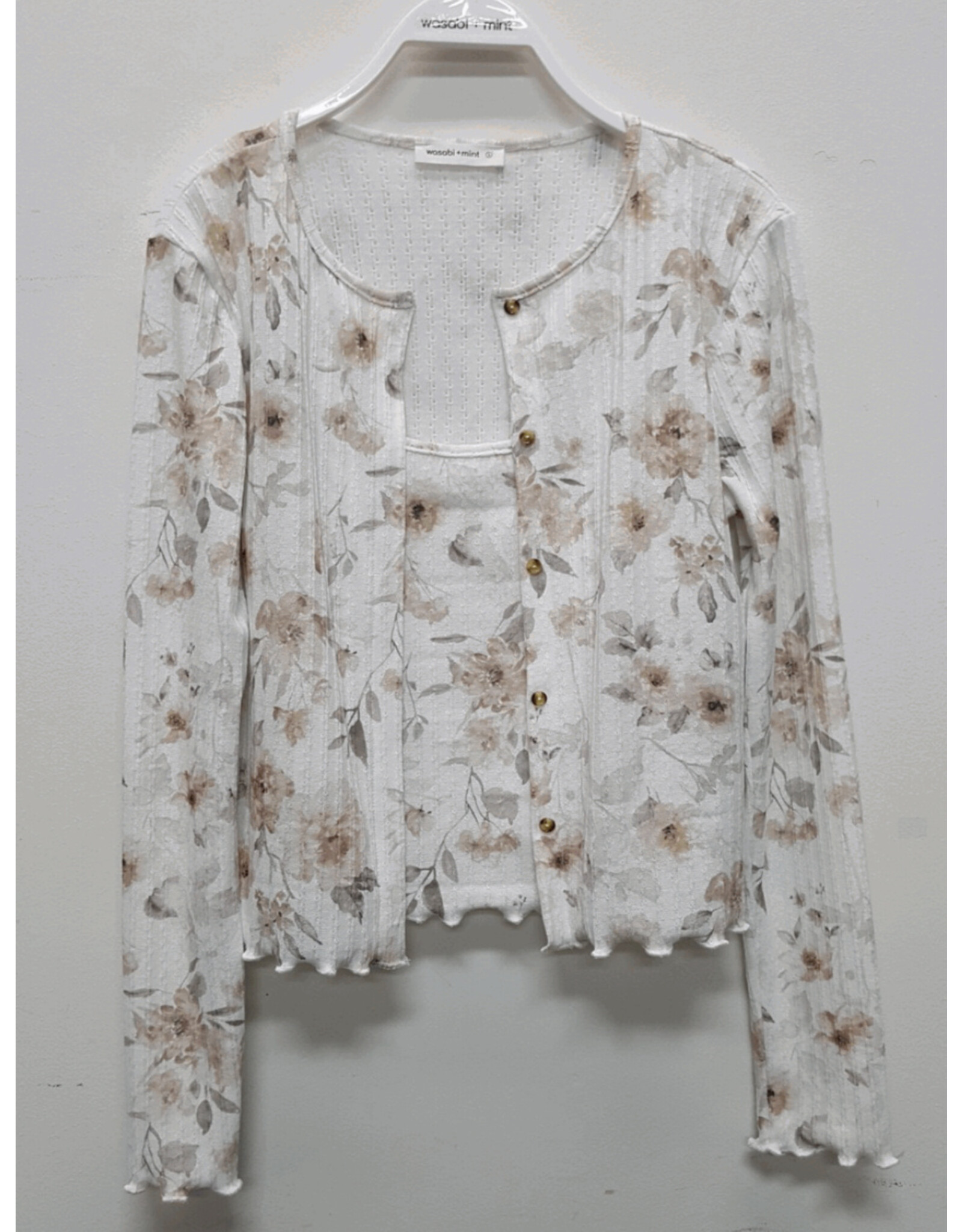 Gorgeous floral cardigan SET