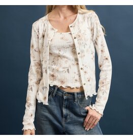 Gorgeous floral cardigan SET