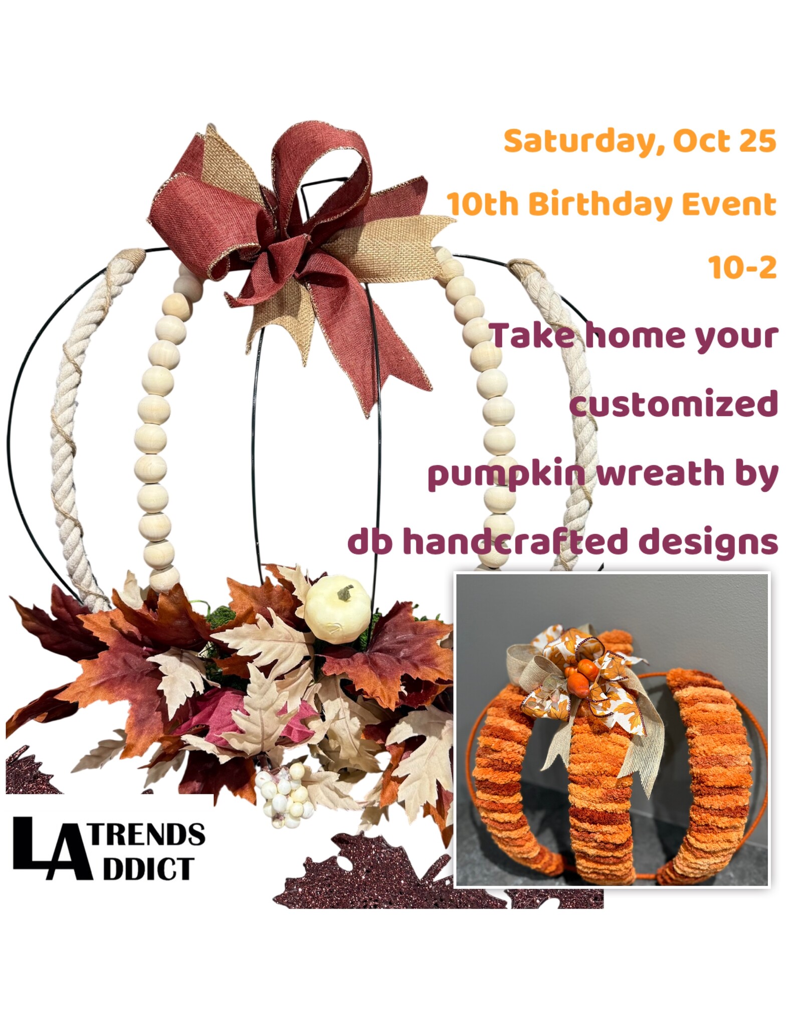 LATA 10th birthday EVENT Sat, Oct 25