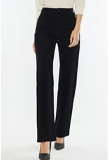 Kancan  Princess Black HR Straight Jeans