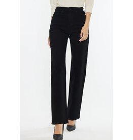 Kancan  Princess Black HR Straight Jeans