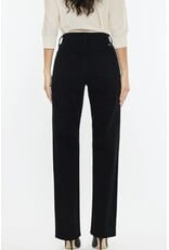 Kancan  Princess Black HR Straight Jeans