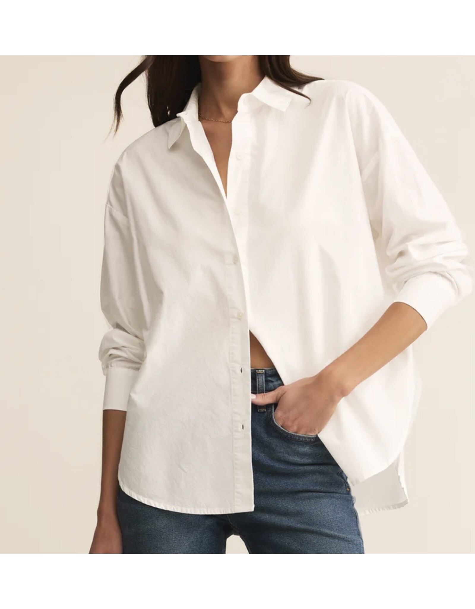 ZSupply Poplin Button Up Shirt