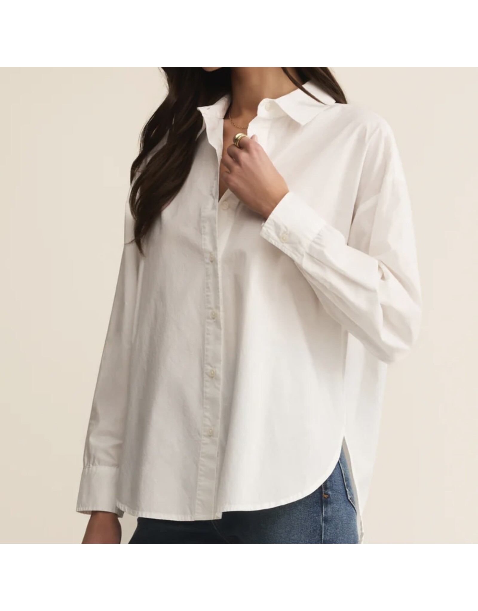 ZSupply Poplin Button Up Shirt