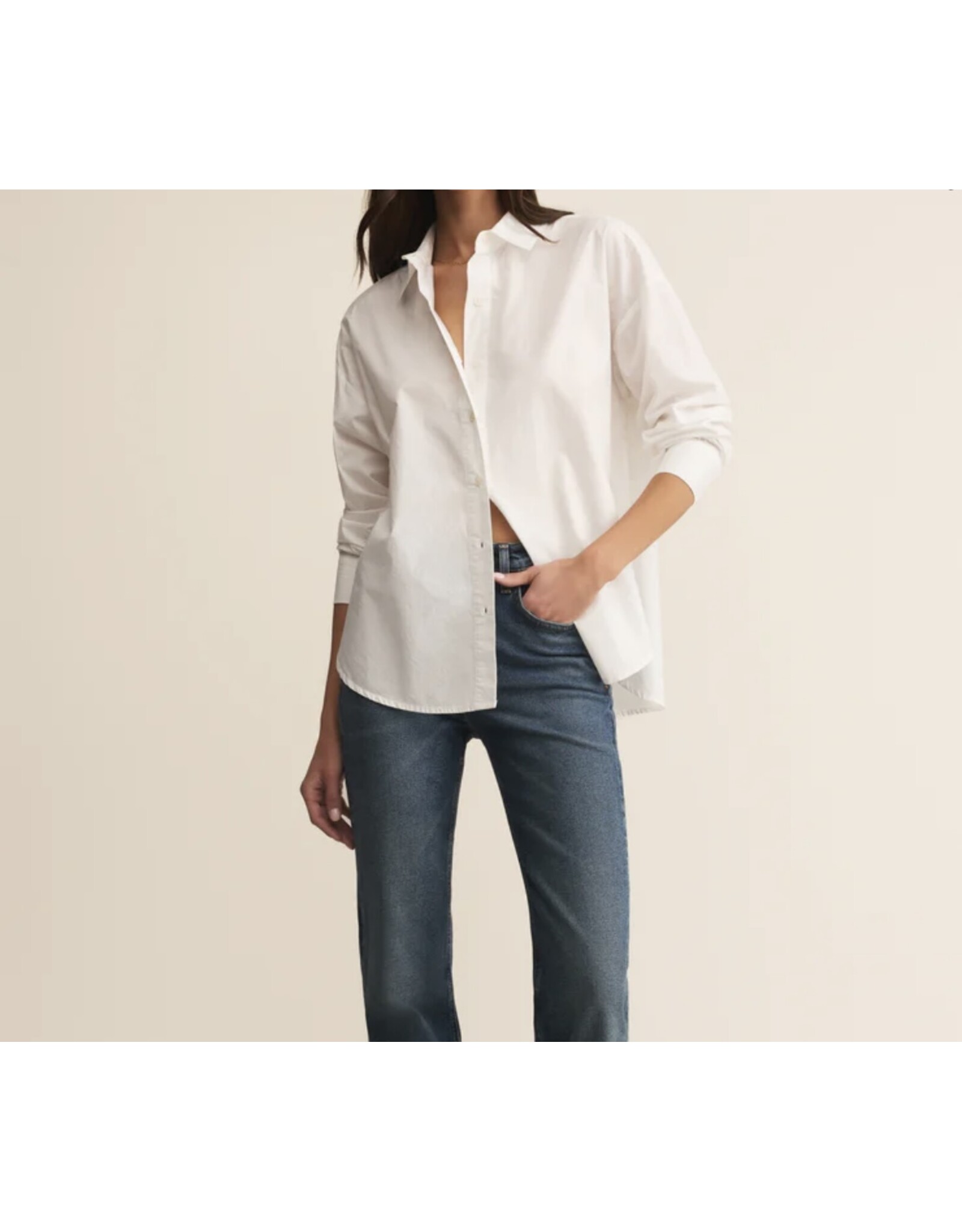 ZSupply Poplin Button Up Shirt