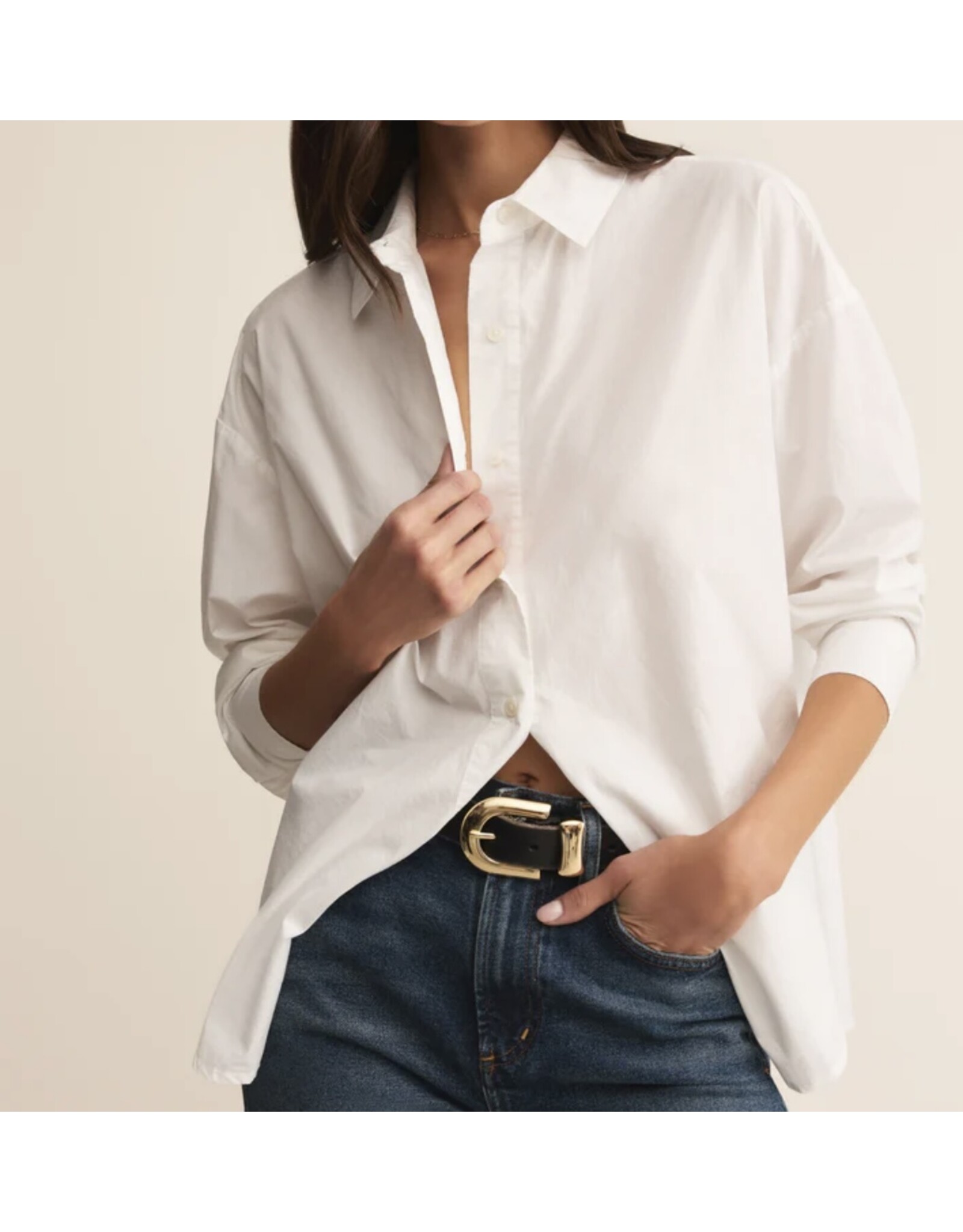 ZSupply Poplin Button Up Shirt