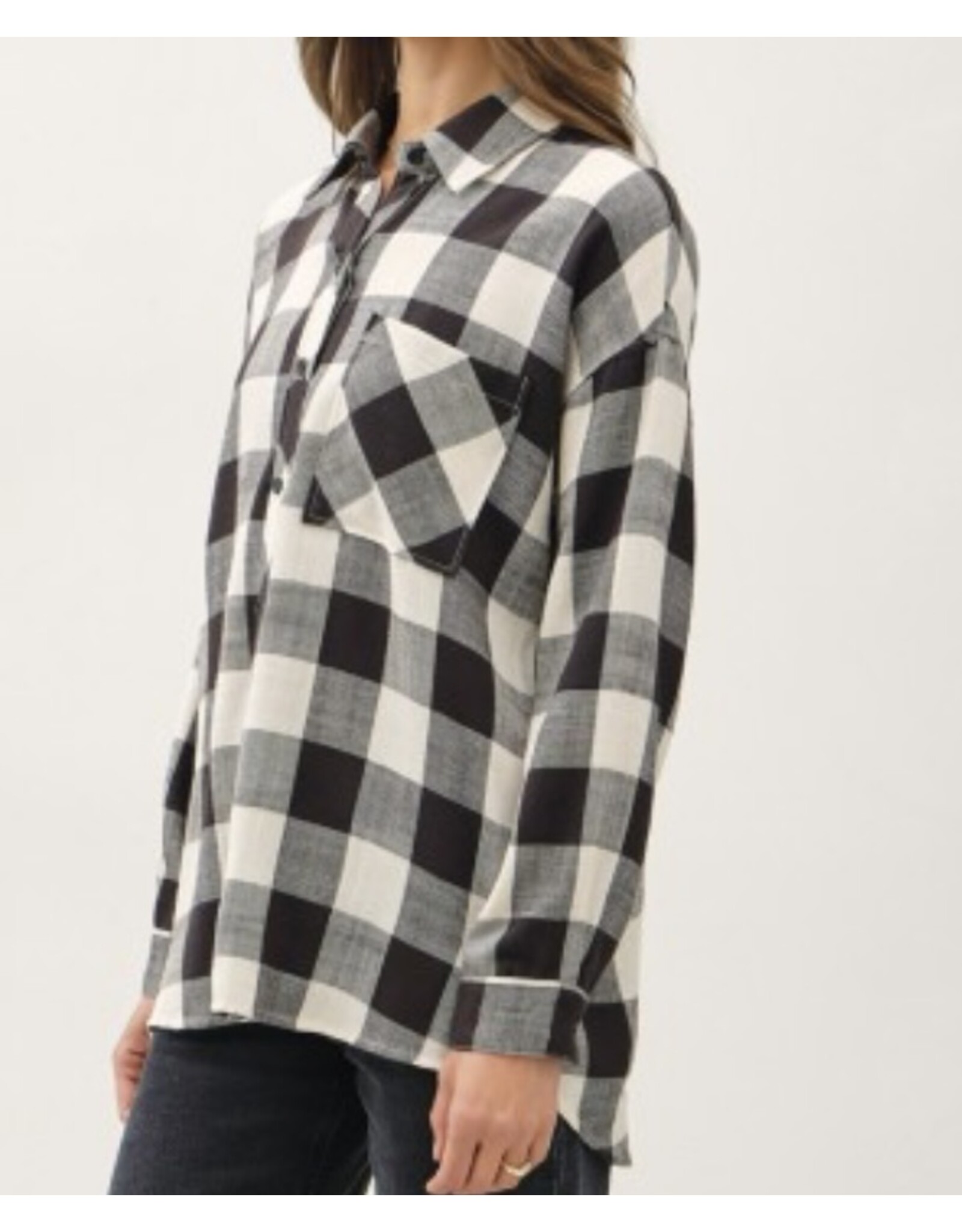be cool Soft Buffalo Check Flannel Shirt
