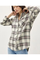 Soft Buffalo Check Flannel Shirt Jade
