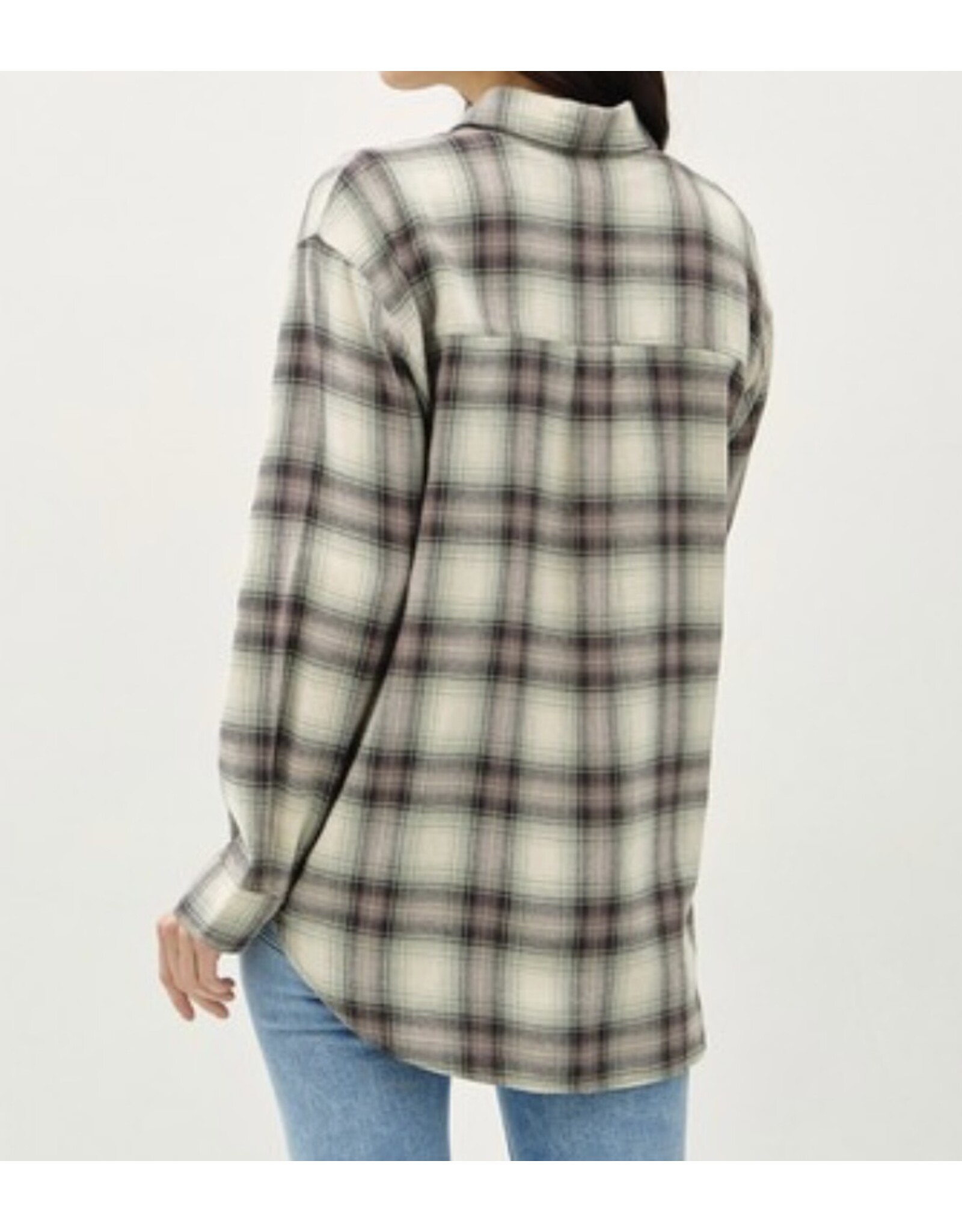 Soft Buffalo Check Flannel Shirt Jade