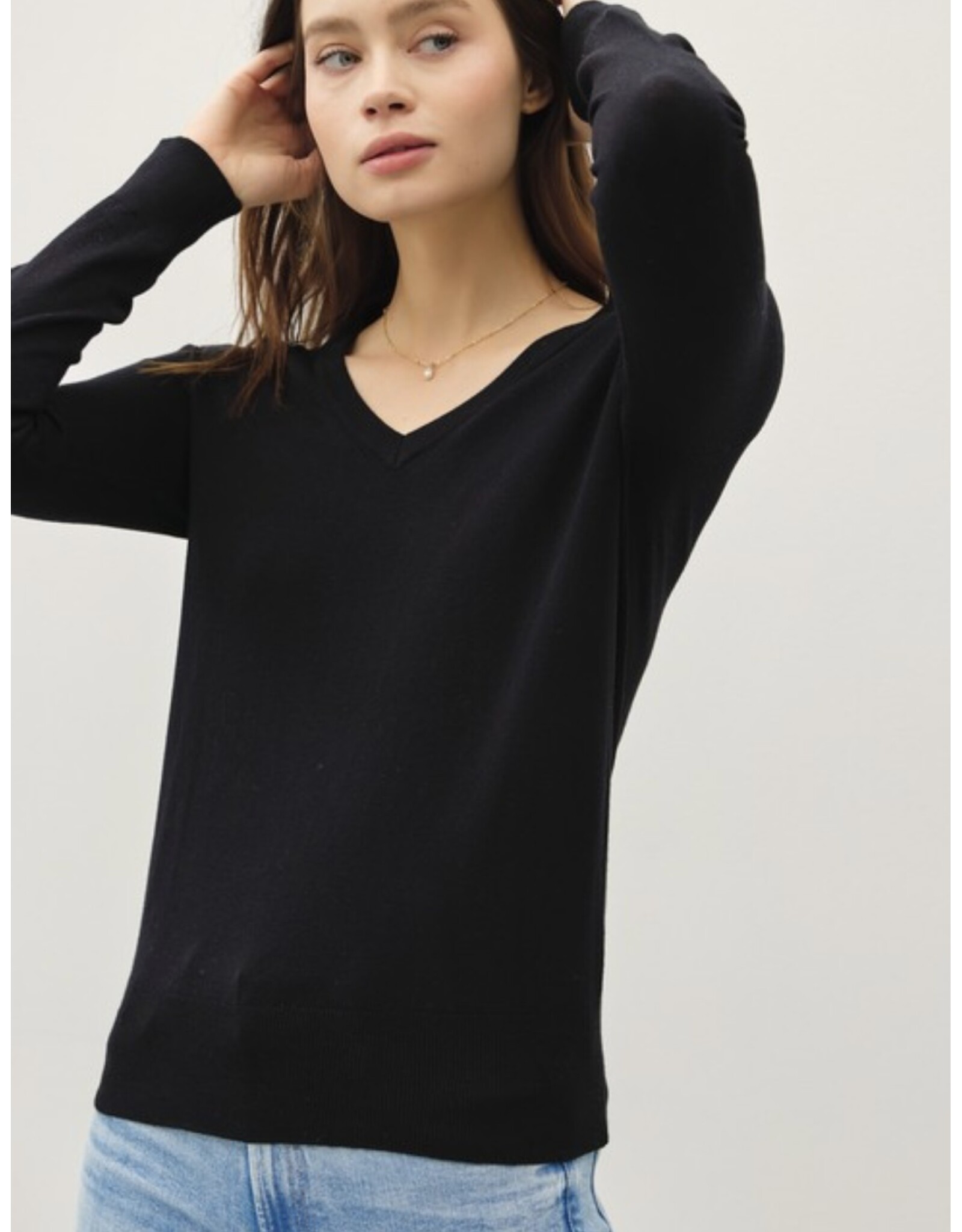 Classic V-neck sweater