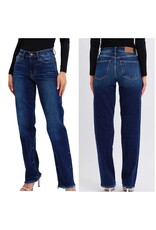 Judy Blue Judy Blue MR straight leg w/fray hem Judy Blue Judy Blue MR straight leg w/fray hem