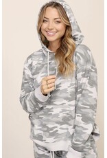 Camo Print Hoodie
