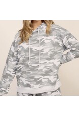 Camo Print Hoodie