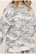 Camo Print Hoodie