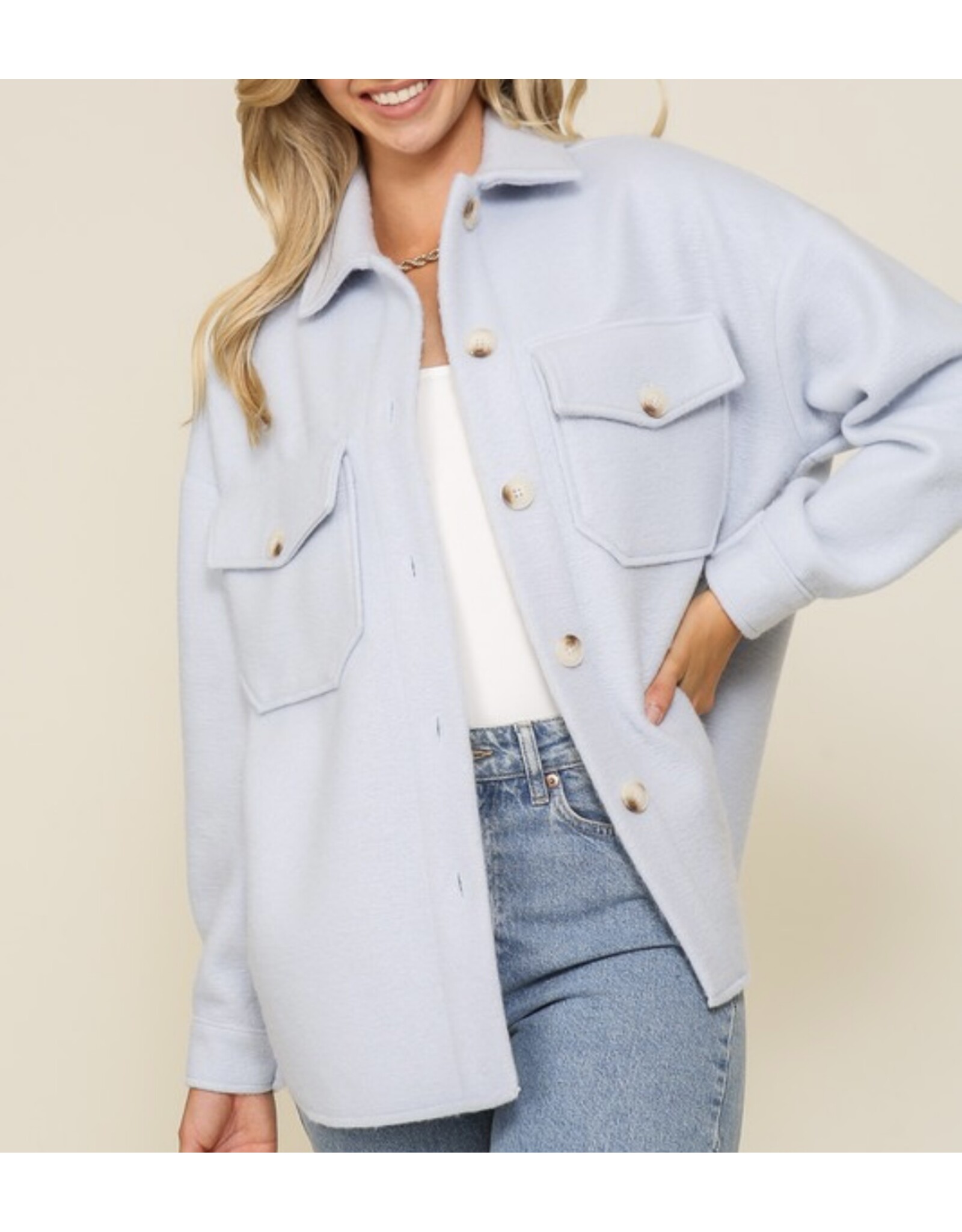 Cozy Button Down Jacket