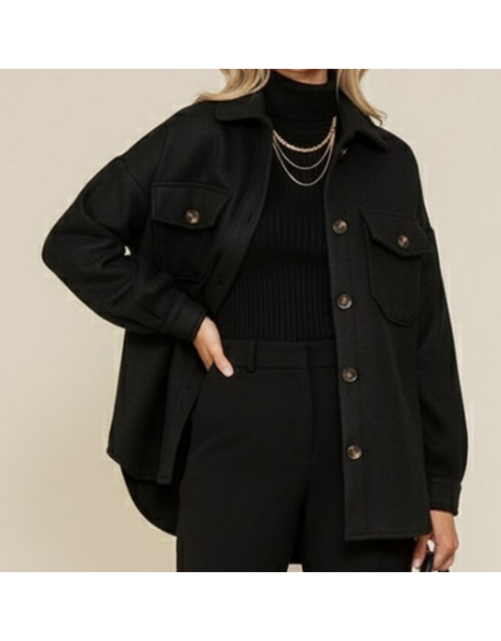 Cozy Button Down Jacket