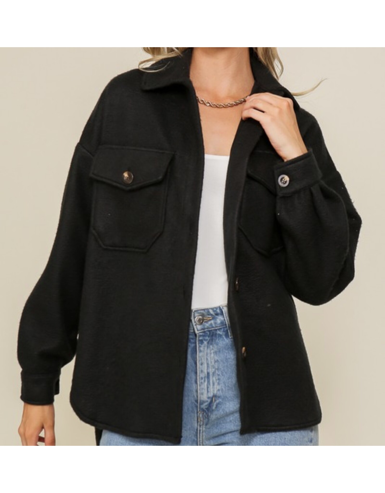 Cozy Button Down Jacket