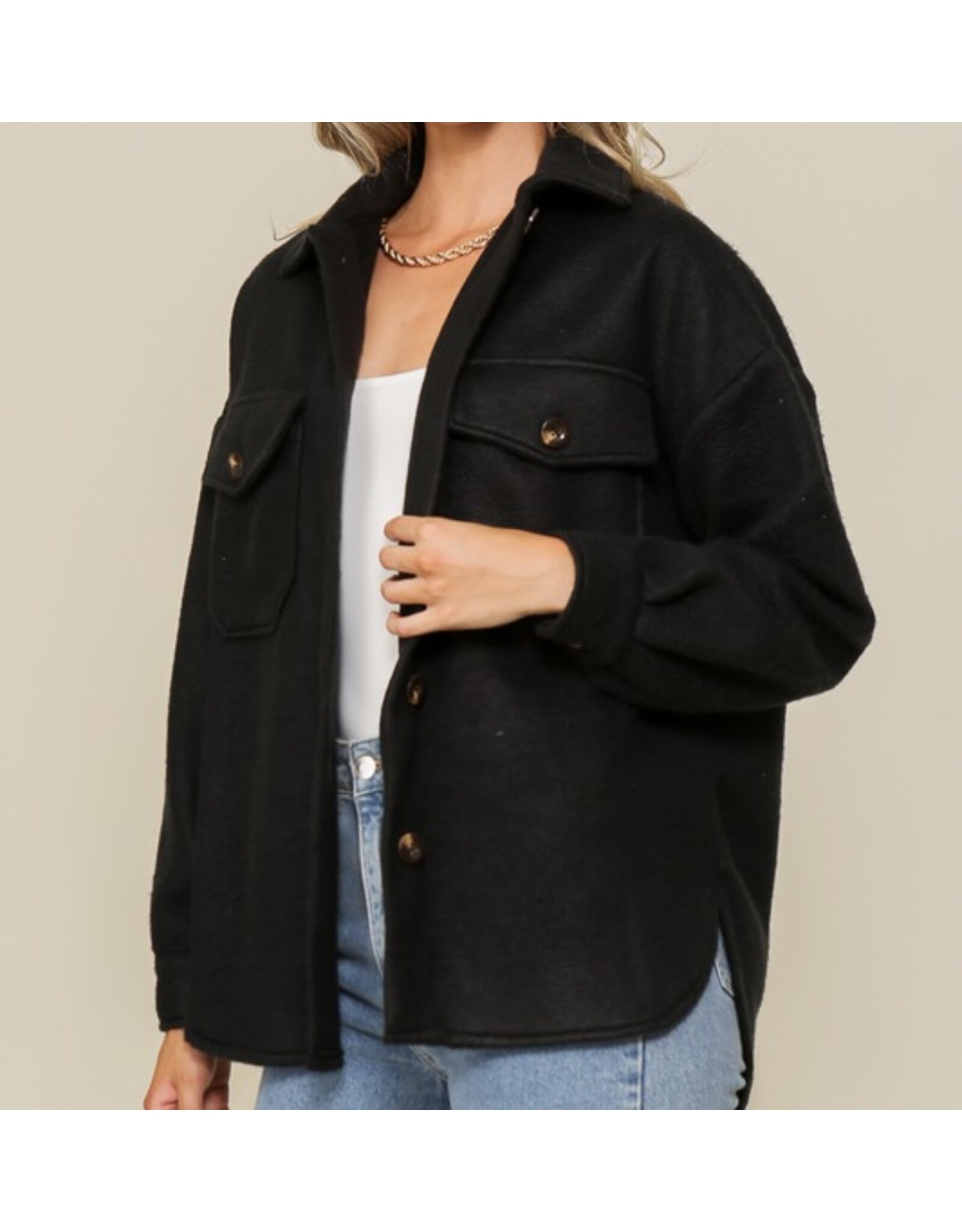 Cozy Button Down Jacket