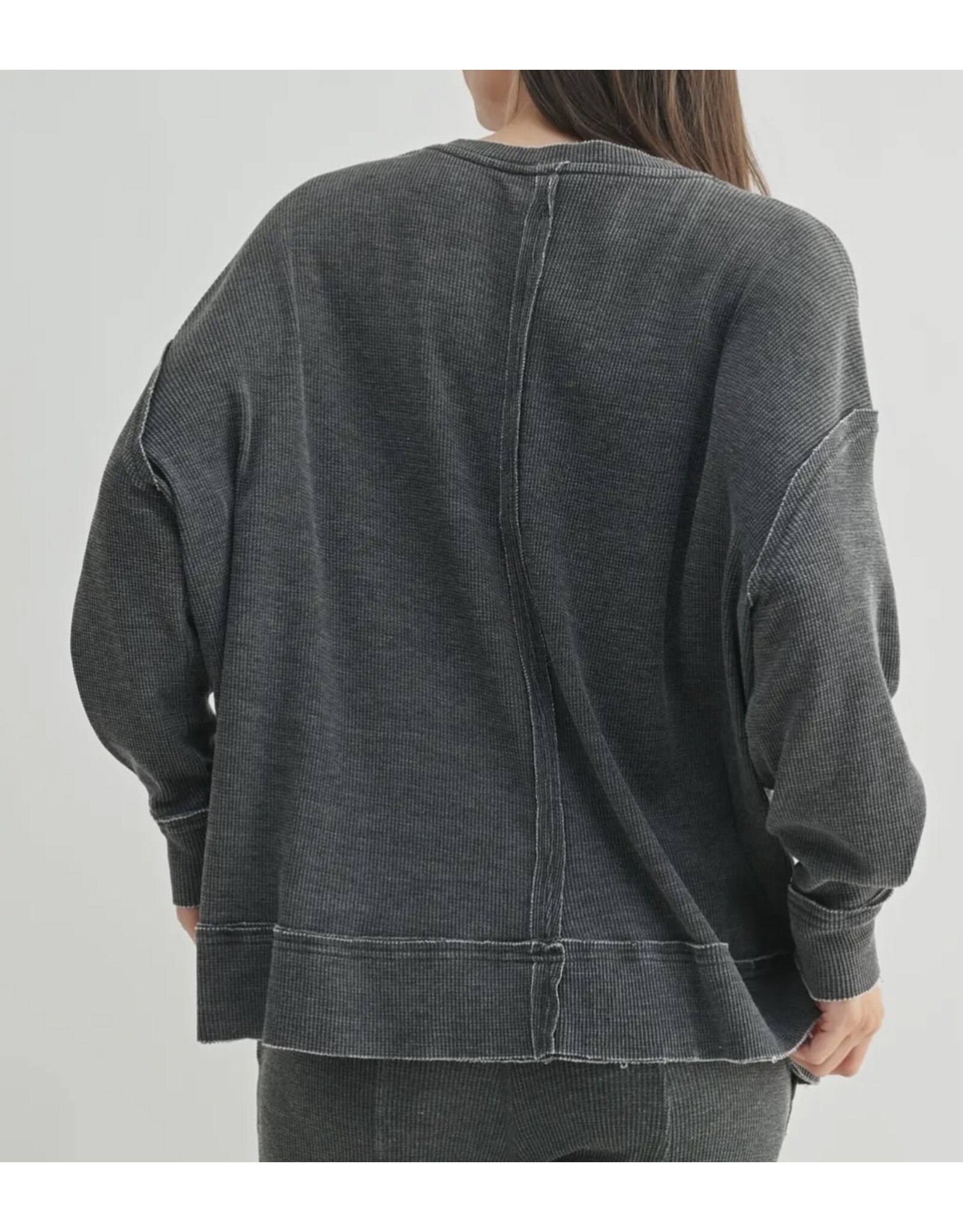 mono b Waffle Knit oversized fit