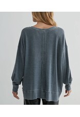 mono b Waffle Knit oversized fit mono b Waffle Knit oversized fit