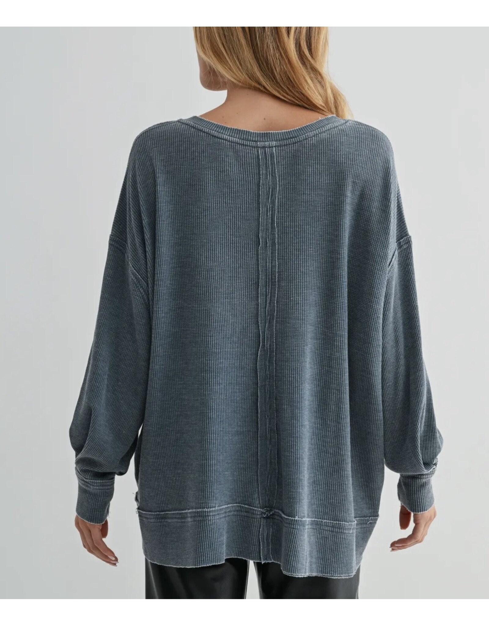 mono b Waffle Knit oversized fit