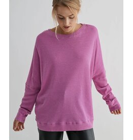 mono b Waffle Ribbed Pullover
