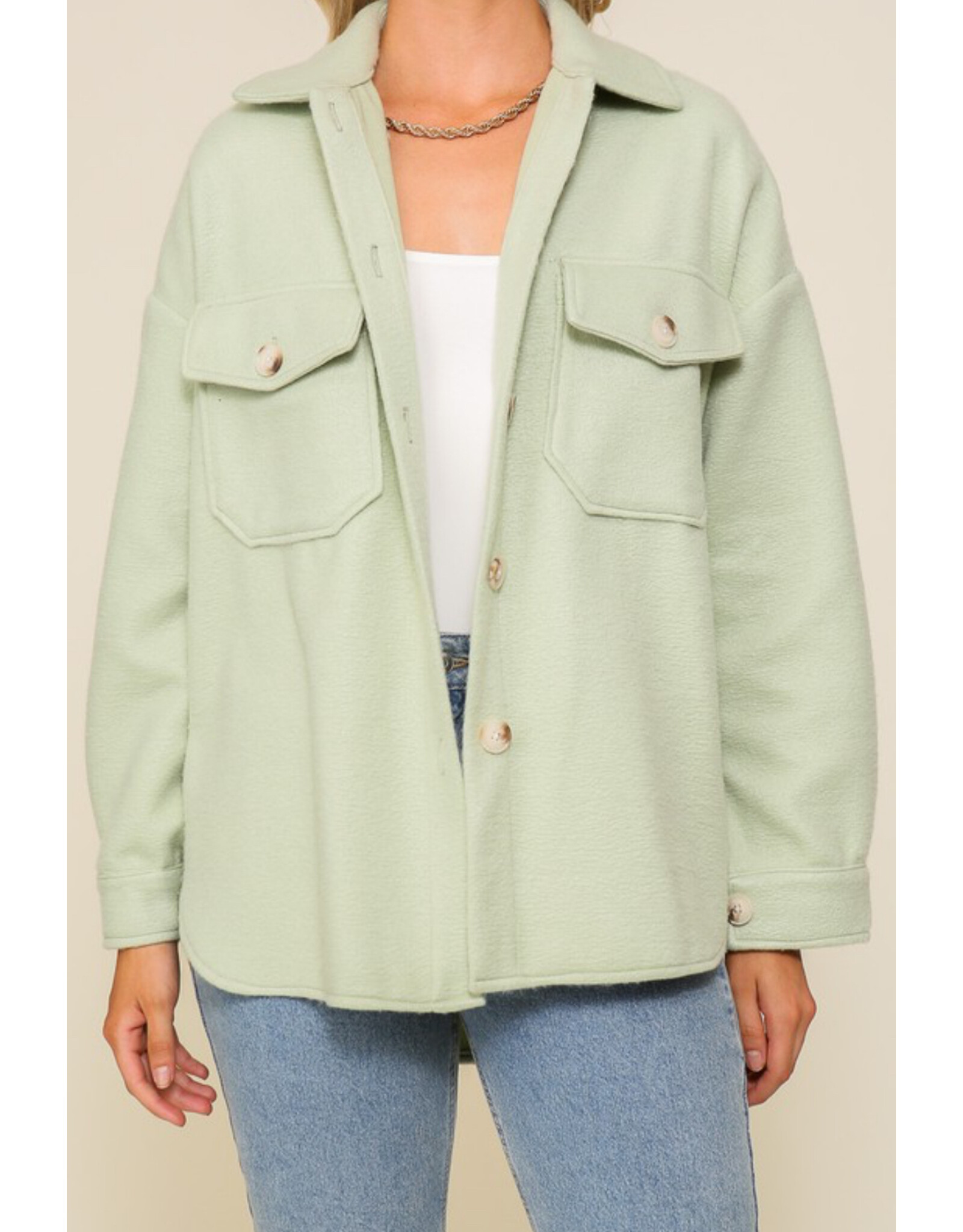 Cozy Button Down Jacket