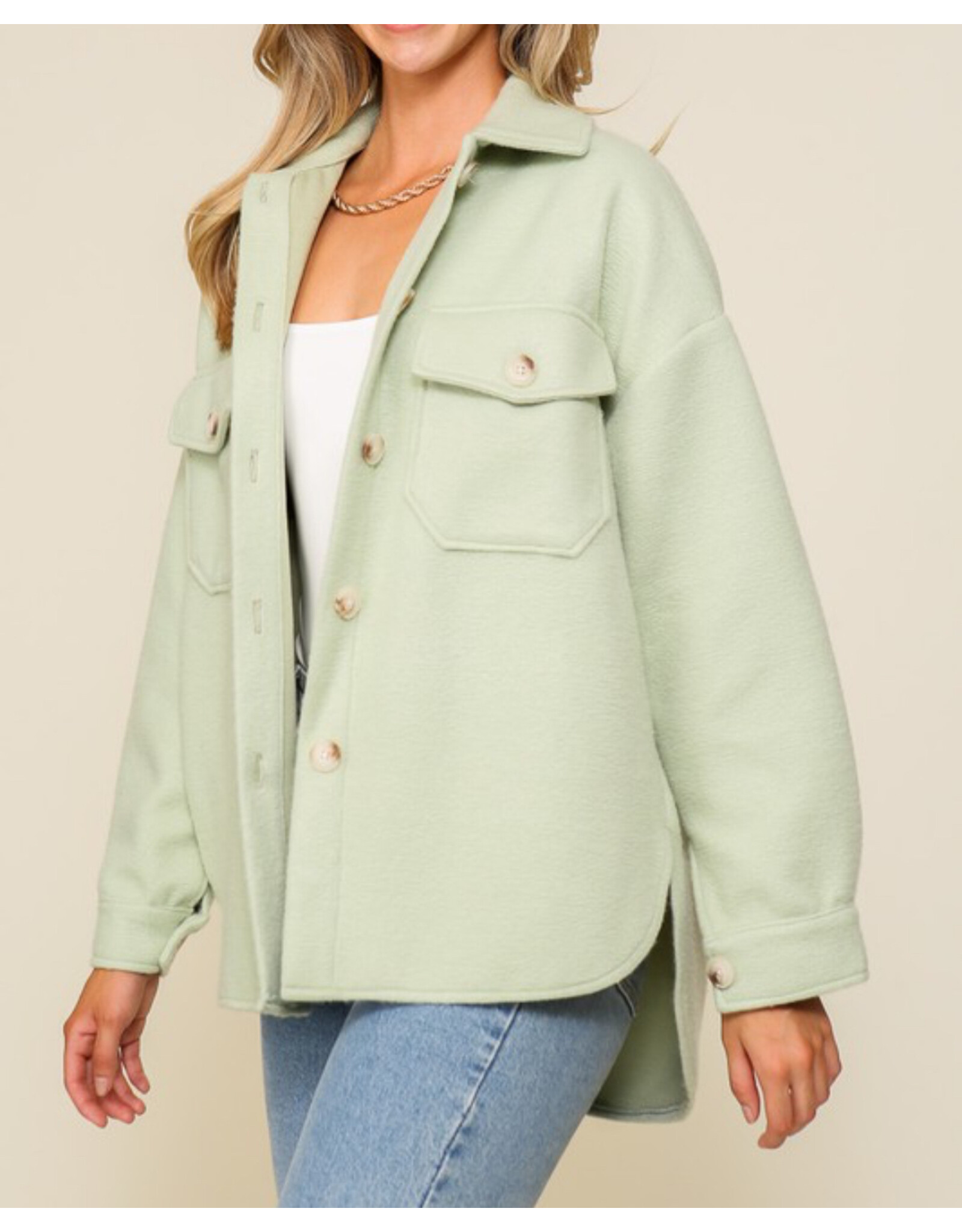 Cozy Button Down Jacket