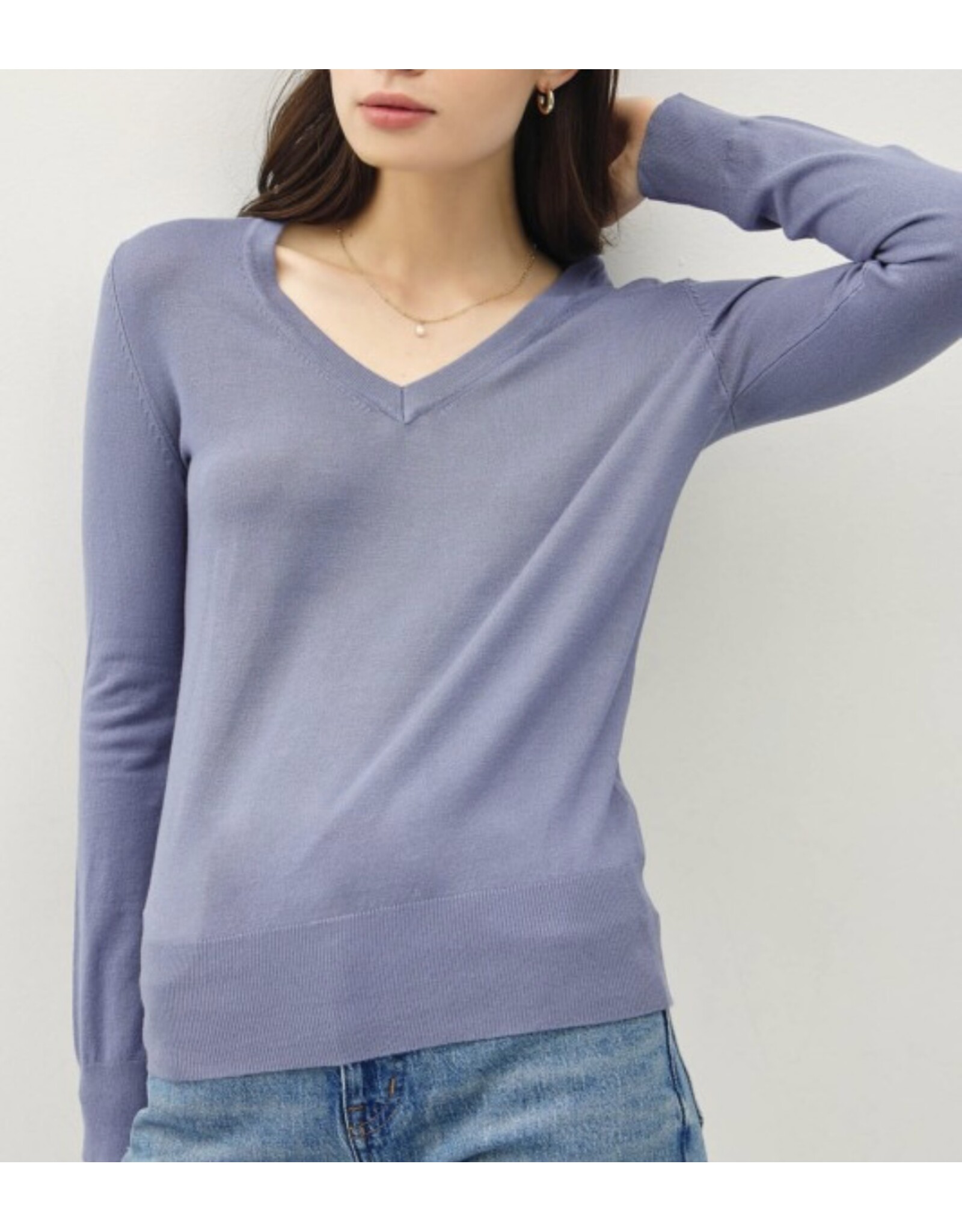 Classic V-neck sweater