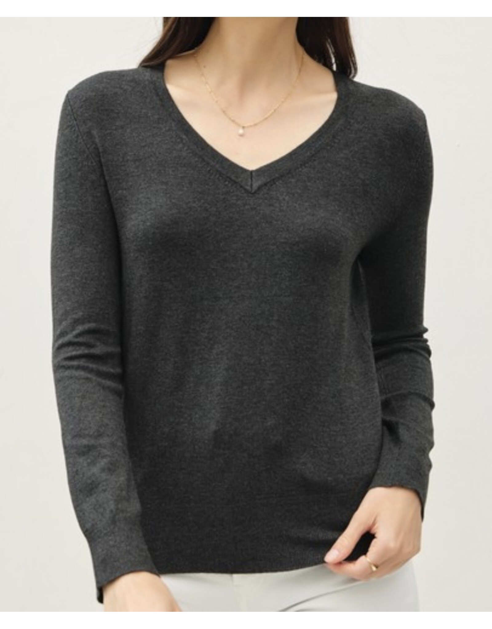 Classic V-neck sweater