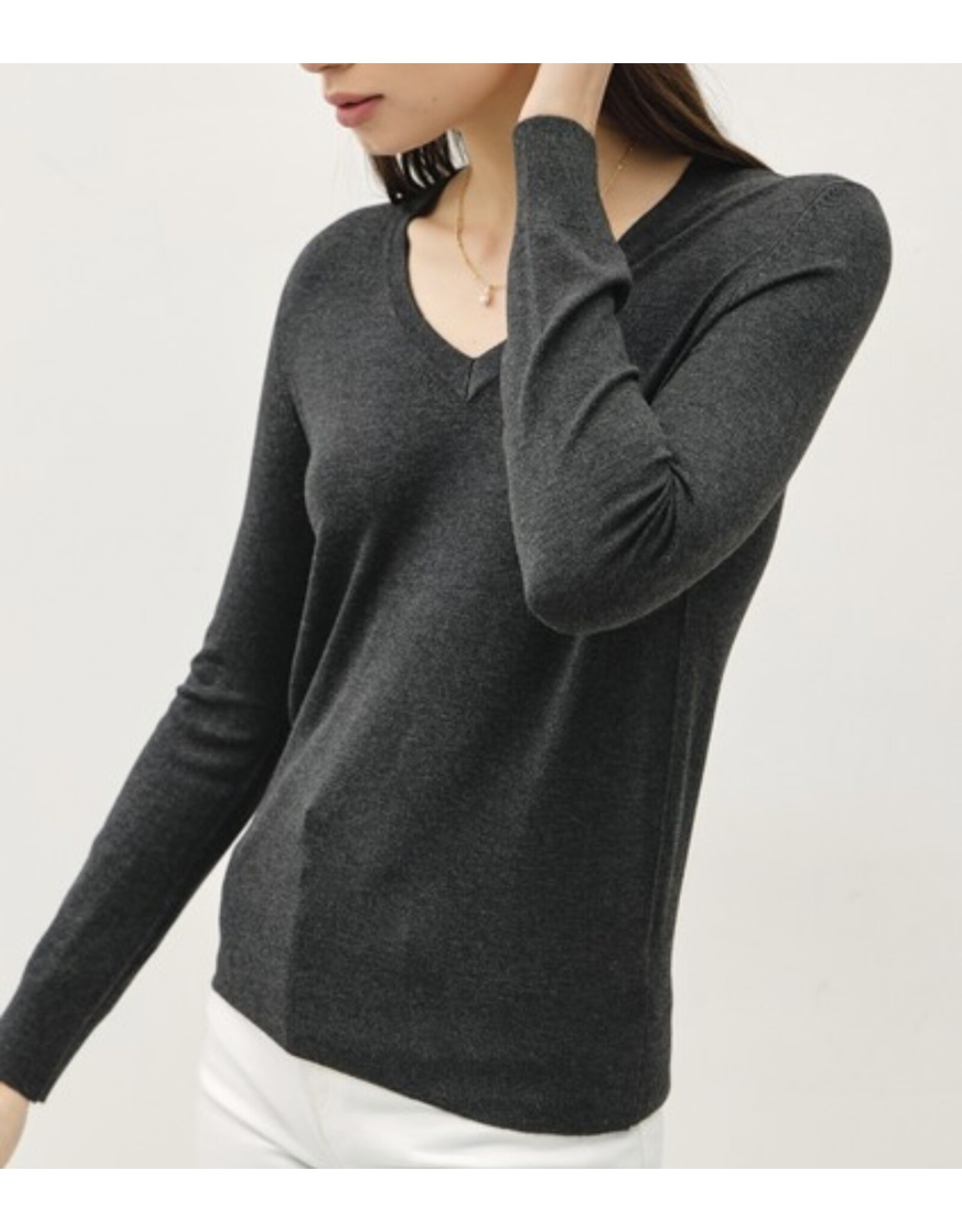 Classic V-neck sweater