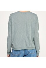 Hacci Slub Crew Neck Top