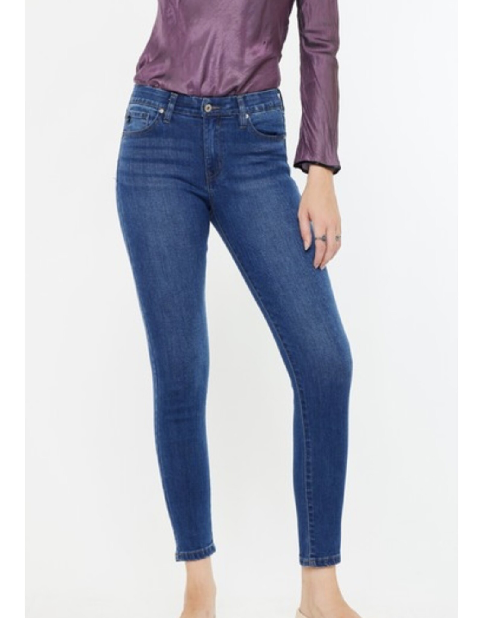 Kancan  High Rise Ankle Skinny Jeans