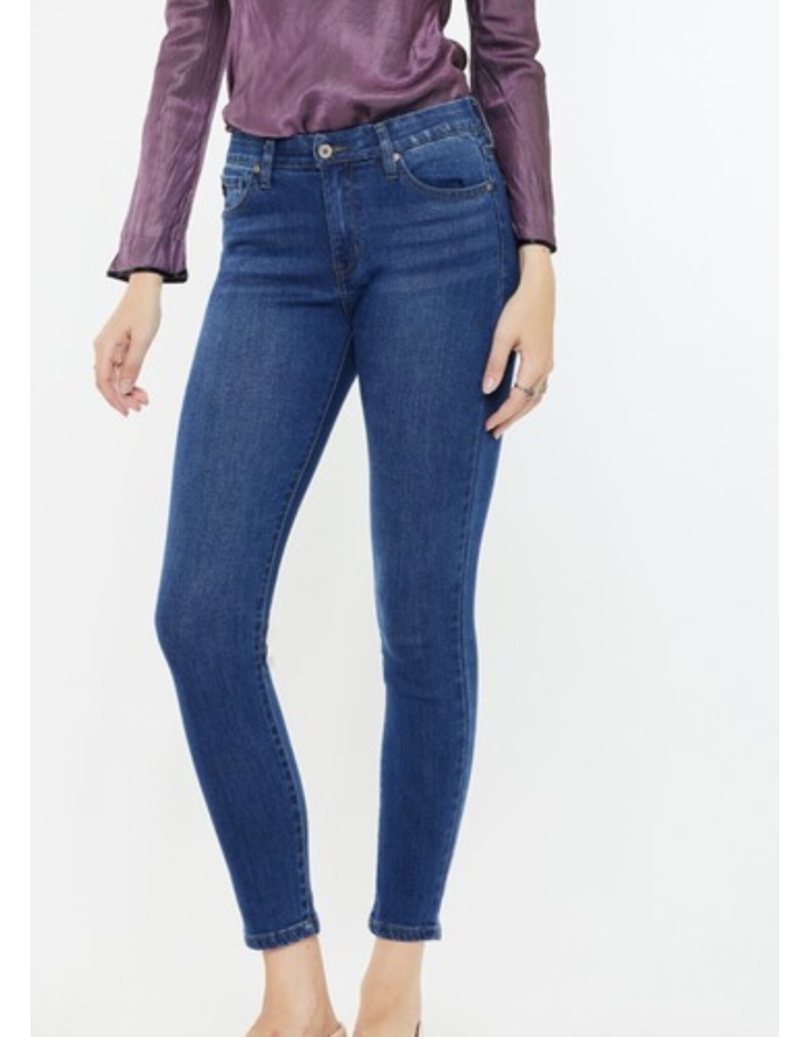 Kancan  High Rise Ankle Skinny Jeans