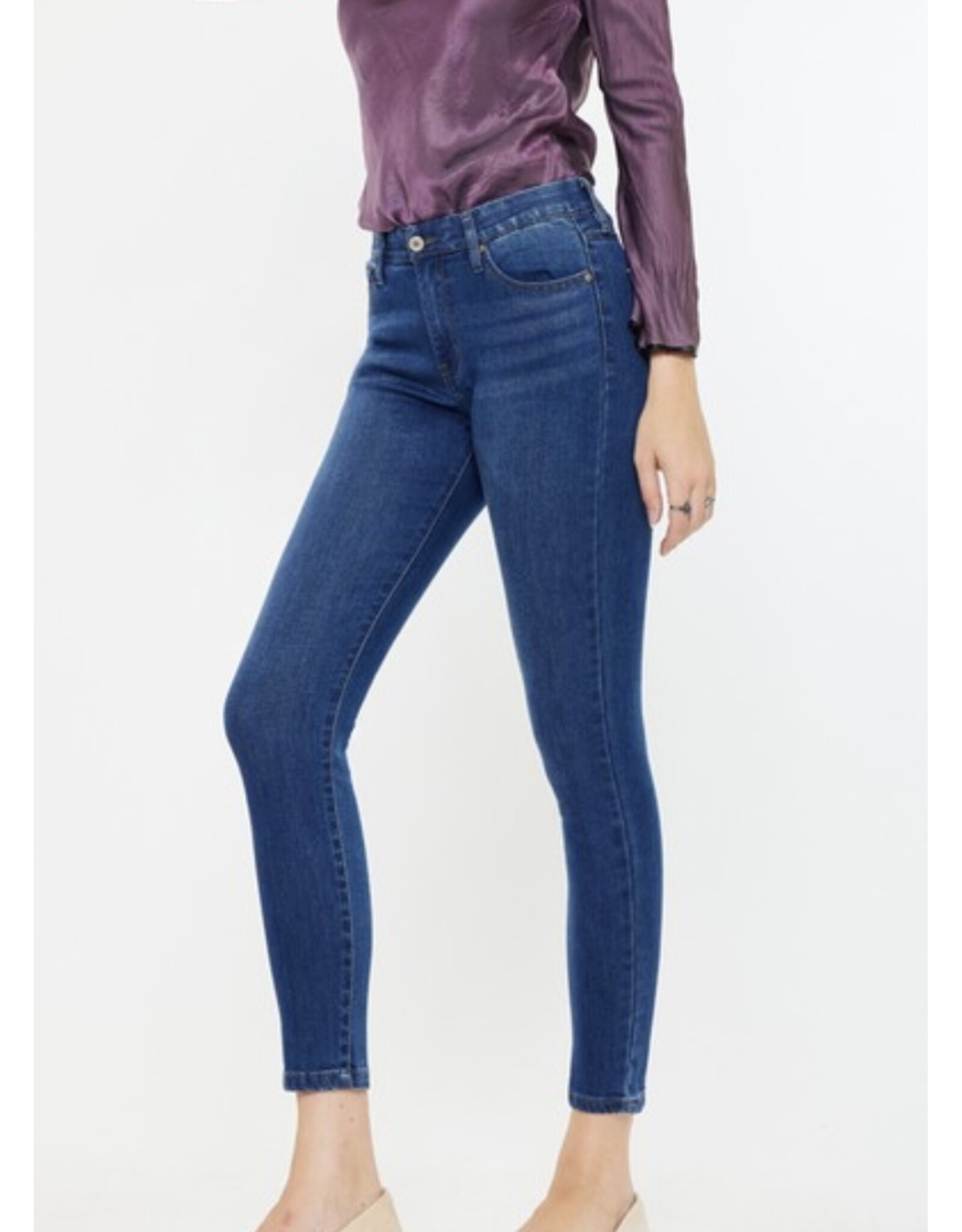 Kancan  High Rise Ankle Skinny Jeans