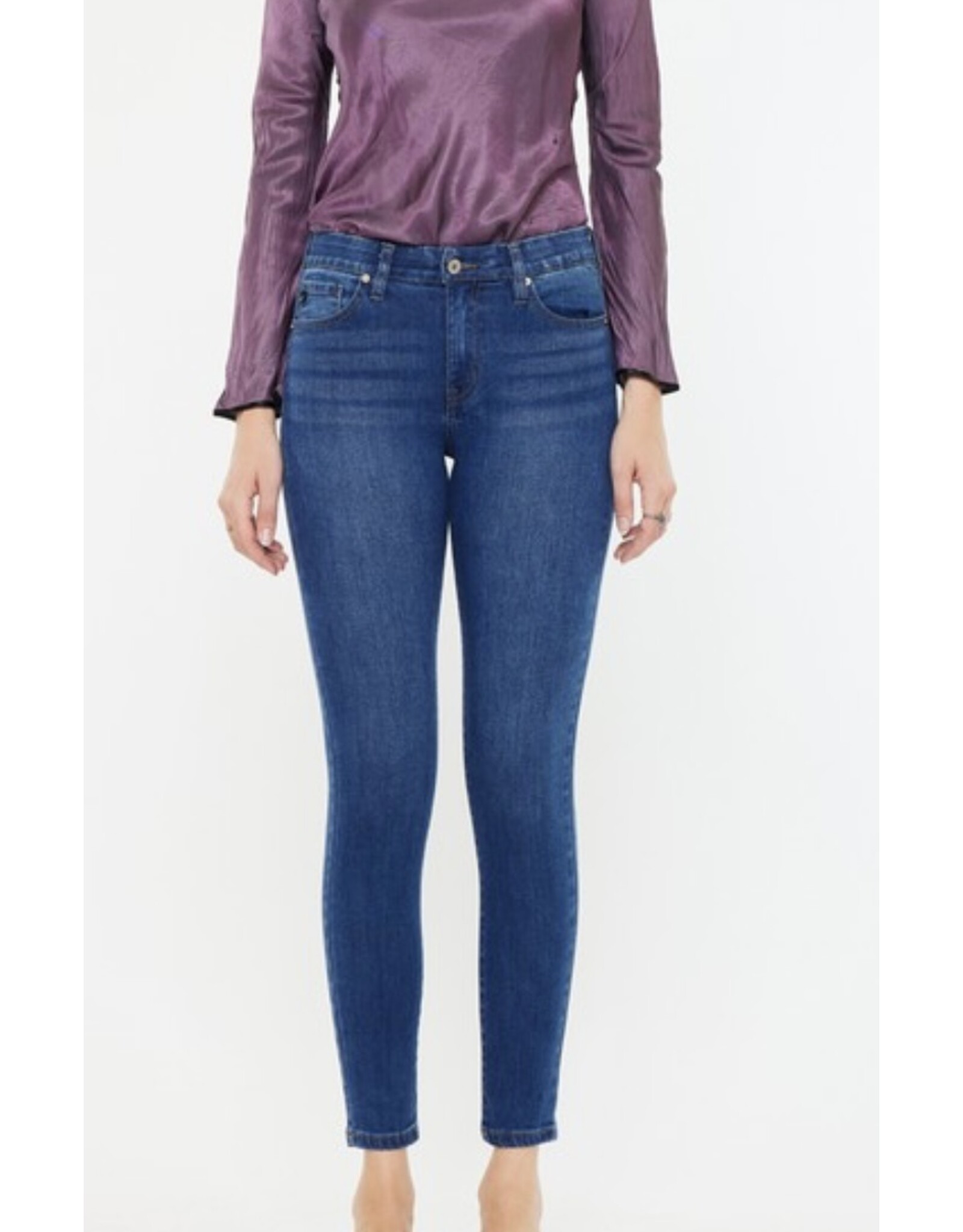 Kancan  High Rise Ankle Skinny Jeans