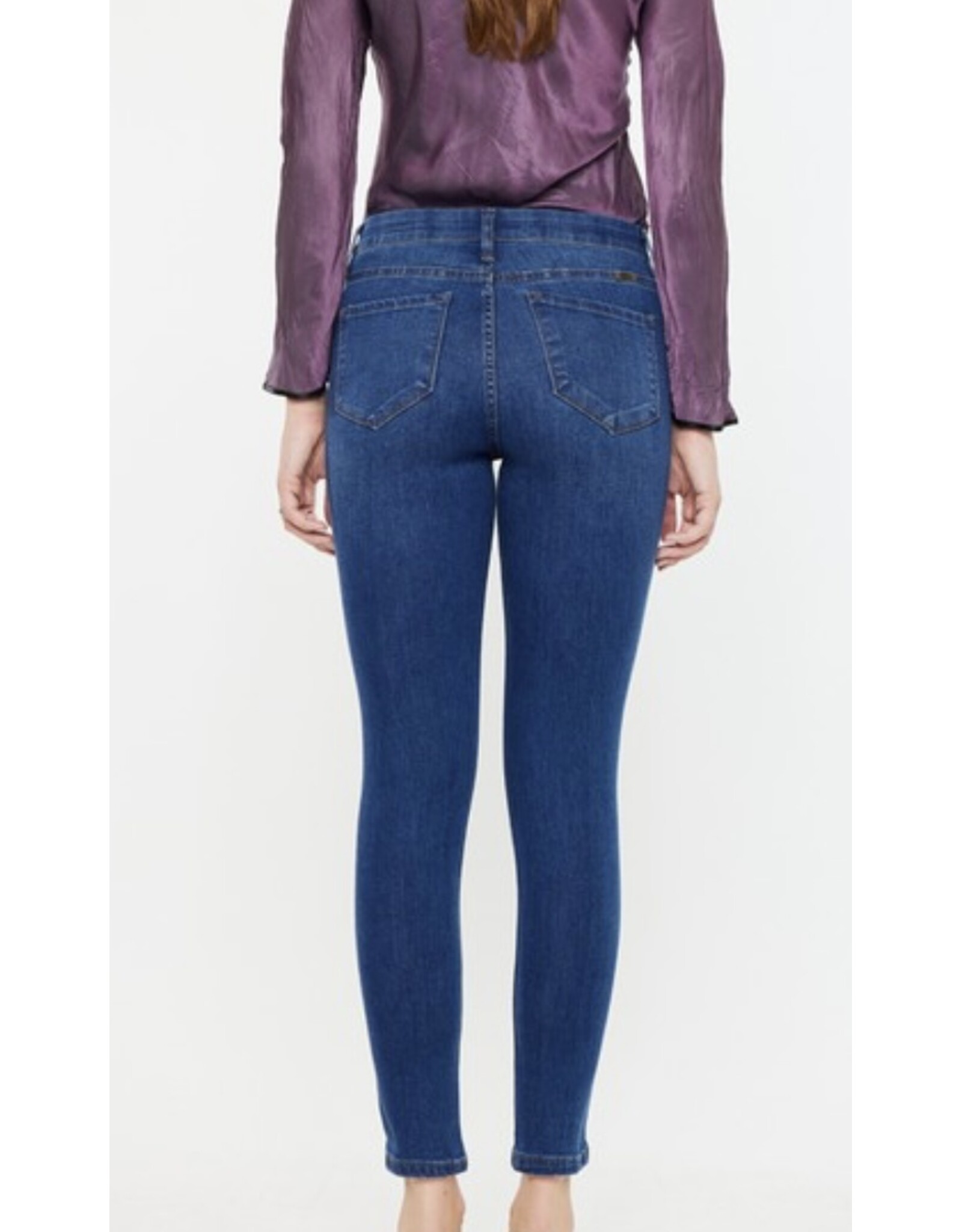 Kancan  High Rise Ankle Skinny Jeans